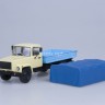Горький-33073 (двиг. ЗМЗ-513) грузовое такси (бежевый/синий) - Горький-33073 (двиг. ЗМЗ-513) грузовое такси (бежевый/синий)