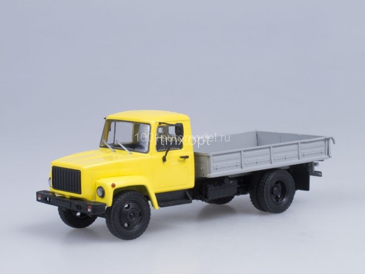 Горький-33073 (двиг. ЗМЗ-513) грузовое такси (желтый) 100343.ж