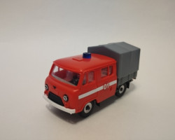 УАЗ-39094 "Фермер" пожарная (тент, белый бампер)