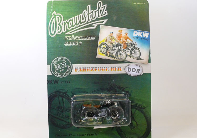 DKW RT 125 - Fahrzeuge Made in DDR (N° 31) (комиссия) SSE31(k148)