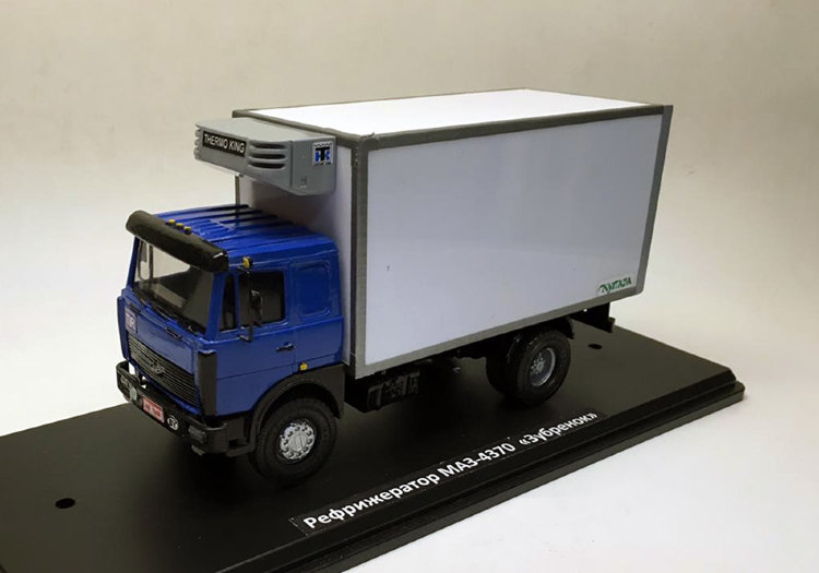 МАЗ-4370 &quot;Зубренок&quot; рефрижератор (ручная работа) MAZ4370rr(k169)