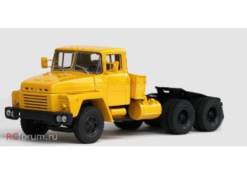 КРАЗ-252 седельный тягач 1979-90 гг. (желтый) H779