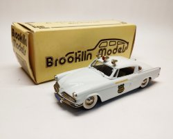 1953 Studebaker Starliner Police Safety Vehicle Brasilia Press U.S.A. (комиссия)