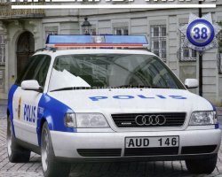 журнал "Полицейские машины мира" № 38 -Audi A6 Avant- Полиция Швеции (без модели)