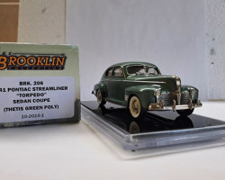 1941 Pontiac Streamliner "Torpedo" Sedan Coupe (комиссия)
