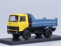 МАЗ-5551 самосвал (ранний) жёлтый/синий (комиссия)