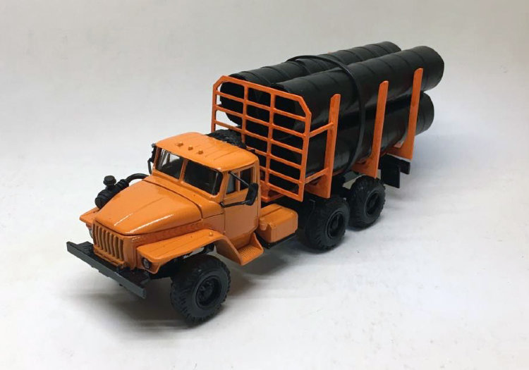Урал-4320 трубовоз (конверсия) E4320trub-6(conv)