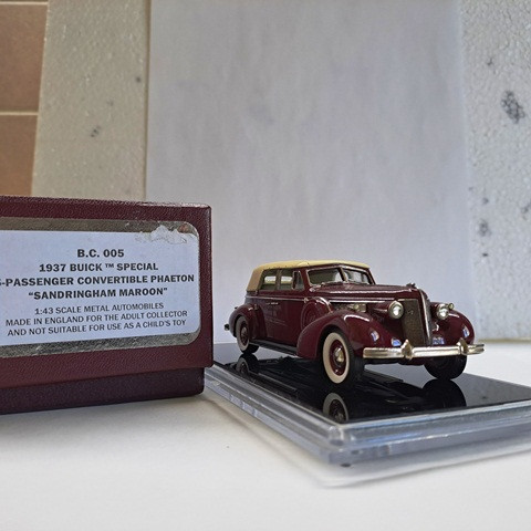 1937 Buick Special 5-passenger Convertible Faeton (комиссия) BC005(R)(k102)