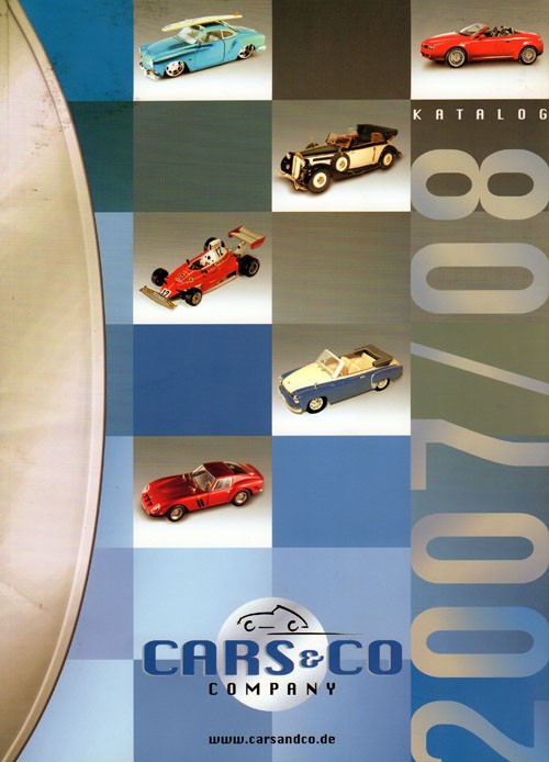 Каталог Cars &amp; Co 2007-2008 формат А4, 182 стр.