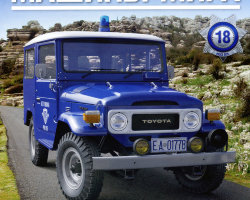 Toyota Land Cruiser - Полицейские Машины Мира - Полиция Греции - выпуск №18 (комиссия)