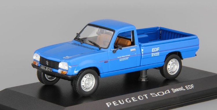 Peugeot 504 Pick Up 4х4 Dangel &quot;EDF&quot; 1996 (комиссия) 475453(k138)