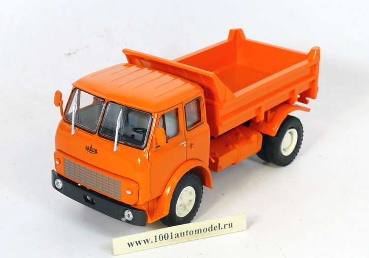 МАЗ-5549 самосвал 1977 (оранжевый) H759orange(n)