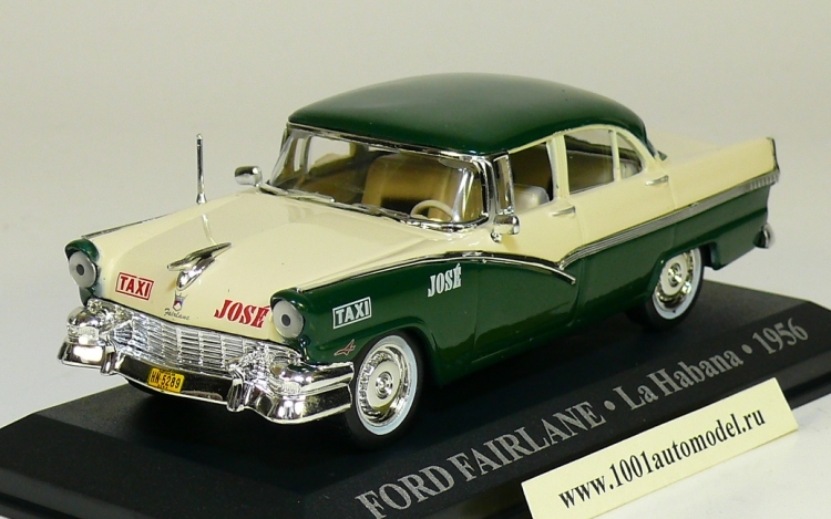 Ford Fairlane La Habana 1956 Производитель: Atlas(IXO)
Артикул: TAX002
Масштаб: 1:43
Материал: металл

упаковка - блистер