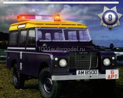 Land Rover 110 long - Полицейские Машины Мира - Полиция Гонконга - выпуск №9 (без журнала,комиссия)