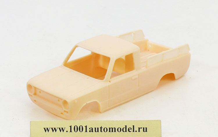 kit012_b.jpg ВАЗ-2101 пикап Производитель: неизвестен
Масштаб: 1:43
Артикул: 012
Материал: смола