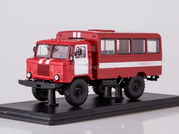Вахтовый автобус (66) пожарная служба SSM1198