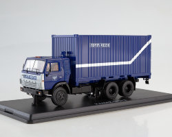 Камский грузовик-53212 с 20-футовым контейнером, Почта России