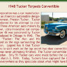 1948 Tucker Torpedo convertible top up - 1948 Tucker Torpedo convertible top up