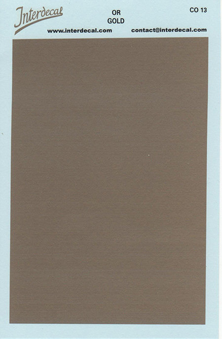 Декаль Gold INT-CO-13(sale)