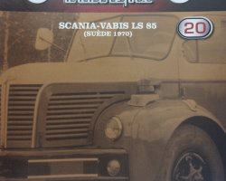 журнал Scania-Vabis LS 85 (Suede 1970) вып.20 серия -Camions d`Autrefois-