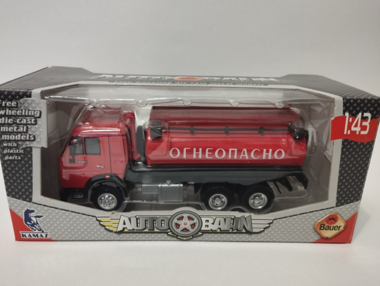 Камский грузовик-54115 цистерна -Огнеопасно- (короткий) (комиссия) BR-58041(k134)