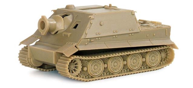 38 cm Howitzer “Sturmtiger” Производитель: Herpa-MinitanksМасштаб: 1:87Артикул: 740319Материал: пластик