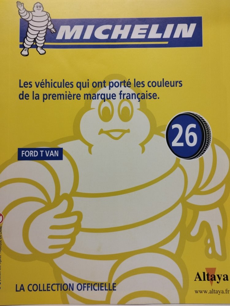 журнал Ford Model T Van вып.26 серия -Michelin- ALTmagazin-MIC26