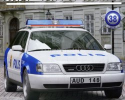 Audi A6 Аvant - Полицейские Машины Мира - Полиция Швеции - выпуск №38 (без журнала,комиссия)