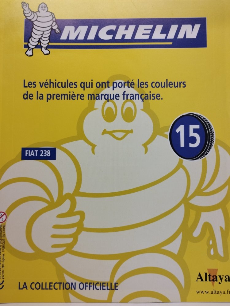 журнал Fiat 238 вып.15 серия -Michelin- ALTmagazin-MIC15
