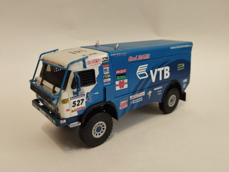 KAMAZ-4911 RaceTruck  ралли Париж-Дакар #527 Беляев 2007 (комиссия) 113386(k134)