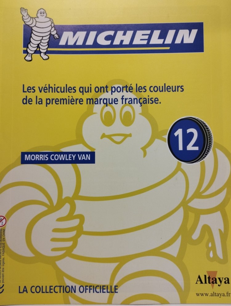 журнал Morris Cowley Van вып.12 серия -Michelin- ALTmagazin-MIC12