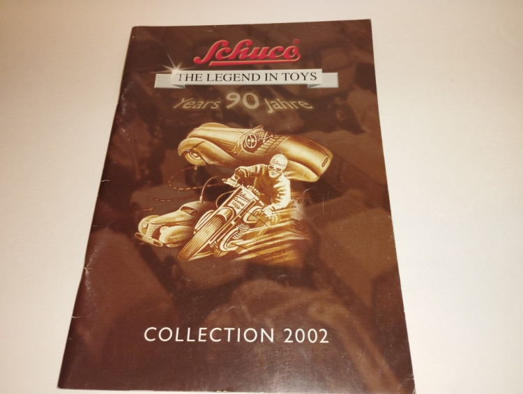 Каталог Schuco. The Legends Toys. Collection 2002 (комиссия)  katalog-SCHUCO2002(k102)