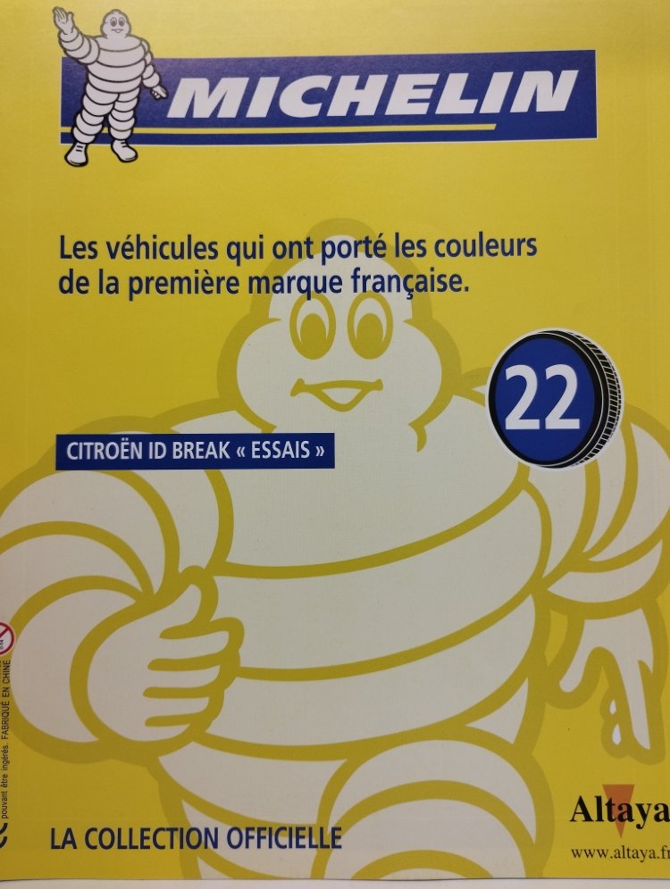 журнал Citroen ID Break &quot;Essais&quot; вып.22 серия -Michelin- ALTmagazin-MIC22