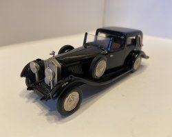 1933 Rolls-Royce Phantom II Sedanca Barker (комиссия)