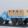 Уральский-375Д бортовой с тентом (голубой) - Уральский-375Д бортовой с тентом (голубой)