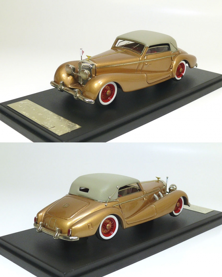 Mercedes 500 K 1938 - Eva Braun art.ABC150. Limited Edition  500 pcs!!!