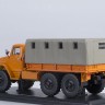 Уральский-375Д бортовой с тентом (оранжевый) - Уральский-375Д бортовой с тентом (оранжевый)