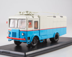 Грузовой троллейбус ТГ-3 (бело-голубой)