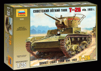 Советский легкий танк Т-26 (обр. 1933 г.)