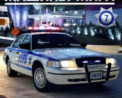 Ford Crown Victoria - Полицейские Машины Мира - Полиция Нью-Йорка, США - выпуск №7 (комиссия)