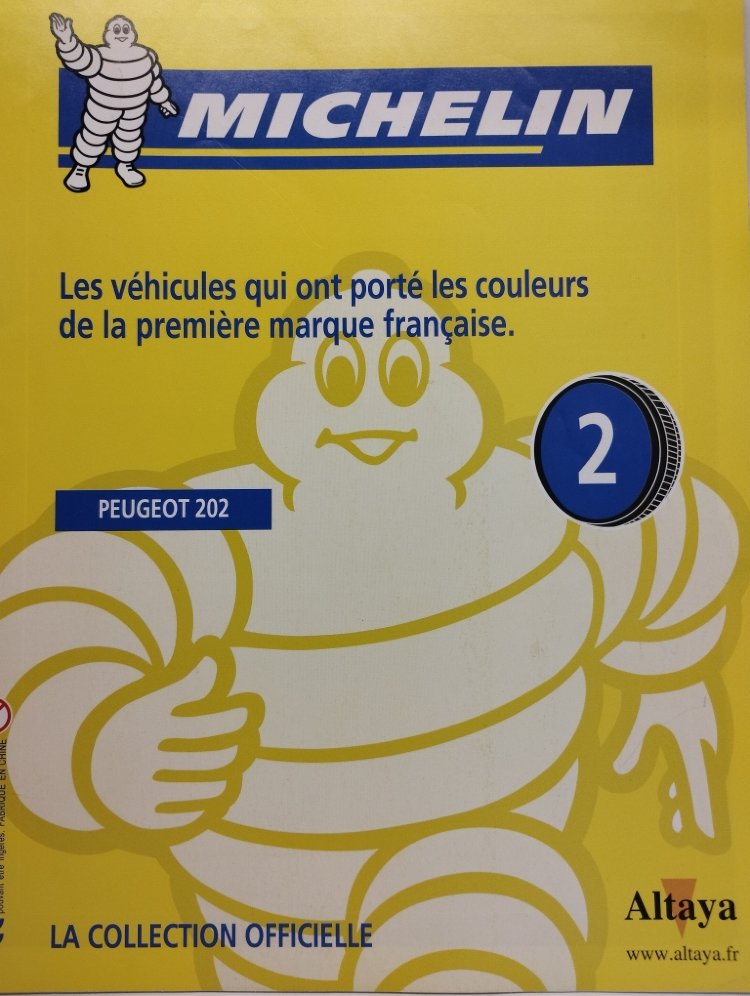 журнал Peugeot 202 вып.2 серия -Michelin- ALTmagazin-MIC02