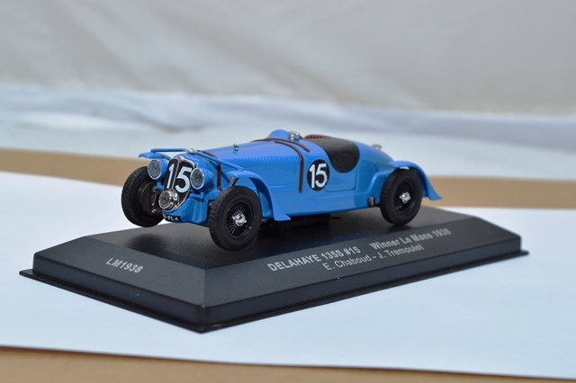 Delahaye 135S #15 Winner Le Mans 1938 (комиссия) LM1938(k102)