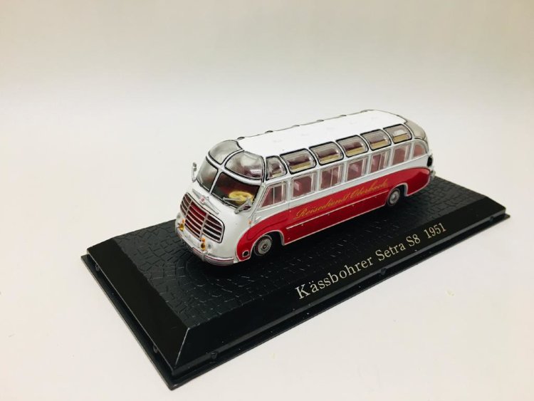 Kassbohrer Setra S8 1951 - серия &quot;Автомобиль на службе. Автобусы&quot; спецвыпуск (комиссия) 7163101(k173)