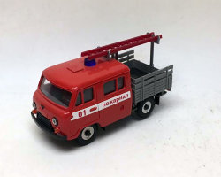 УАЗ-39094 "Фермер" пожарный (бортовой) с лестницей