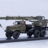 Автокран КС-3575 (шасси КРАЗ-255Б1) хаки - Автокран КС-3575 (шасси КРАЗ-255Б1) хаки
