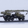 Автокран КС-3575 (шасси КРАЗ-255Б1) хаки - Автокран КС-3575 (шасси КРАЗ-255Б1) хаки