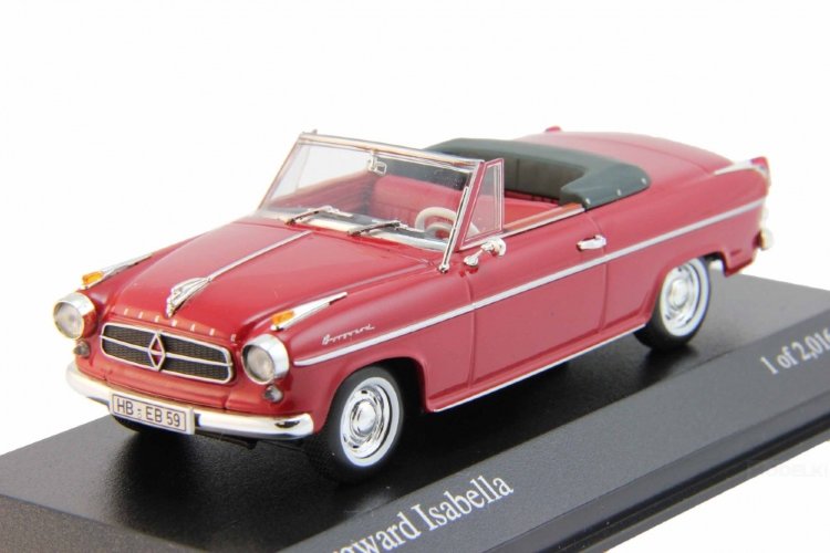 Borgward Isabella Cabriolet 1959 (комиссия) 400 096060(k106)