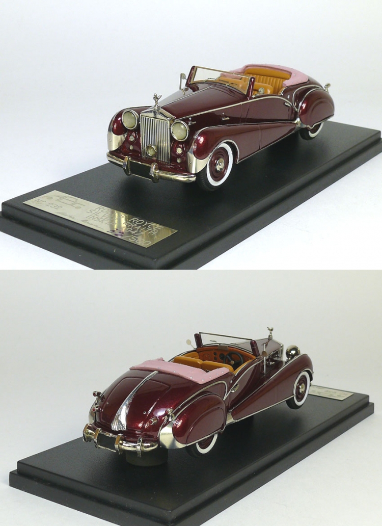 Rolls Royce Inskip 1947 Silver Wright art.ABC232. Limited Edition 500 pcs