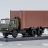 Камский грузовик-53212 с 20-футовым контейнером - Камский грузовик-53212 с 20-футовым контейнером
