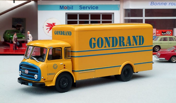 Somua JL19 Transports Gondrand 1959 Производитель: AltayaМасштаб: 1:43Артикул: CA060Материал: металл+пластик